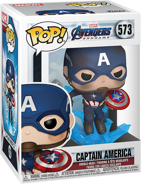 Funko Pop! Vinyl Endgame 573 Captain America (with Broken Shield And M 