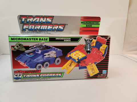 Transformers Generation 1 Micromaster Base Groundshaker (TFVADH7)