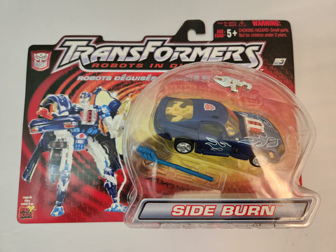 Transformers Robots in Disguise (2001) Side Burn (TFVADN7)
