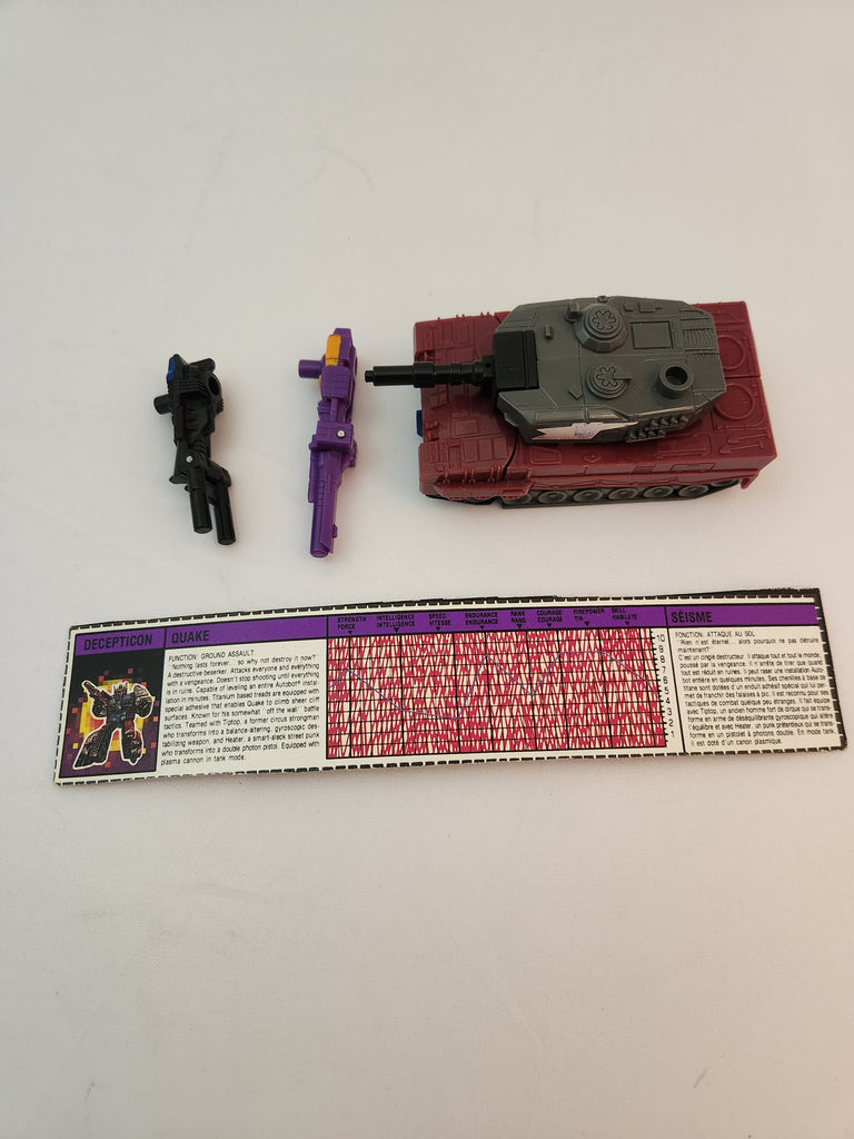 Transformers Generation 1 Double Targetmaster Quake (TFVADP2)