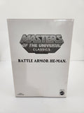 Masters of the Universe Classics Battle Armor He-Man (with mailer)