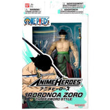 Bandai Anime Heroes One Piece Roronoa Zoro (Three Sword Style)