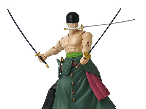 Bandai Anime Heroes One Piece Roronoa Zoro (Three Sword Style)