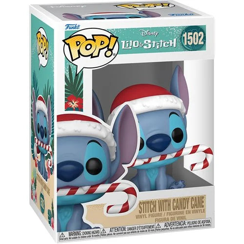 Funko Pop! Vinyl Disney 1502 Holiday Stitch with Candy Cane