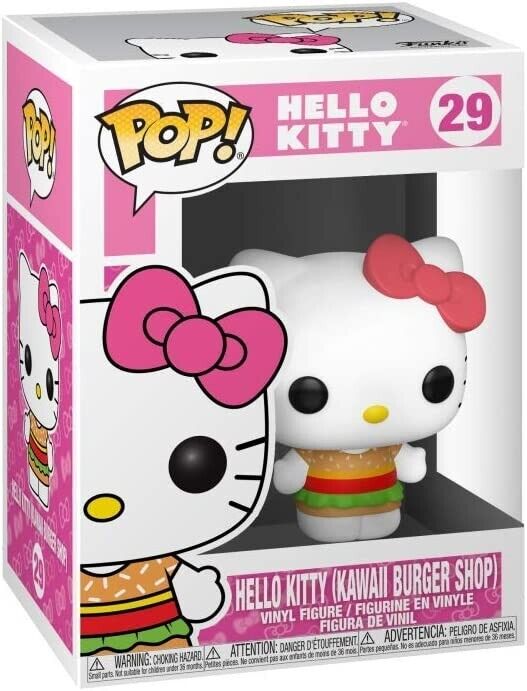 Funko Pop! Vinyl 29 Hello Kitty (Kawaii Burger Shop)