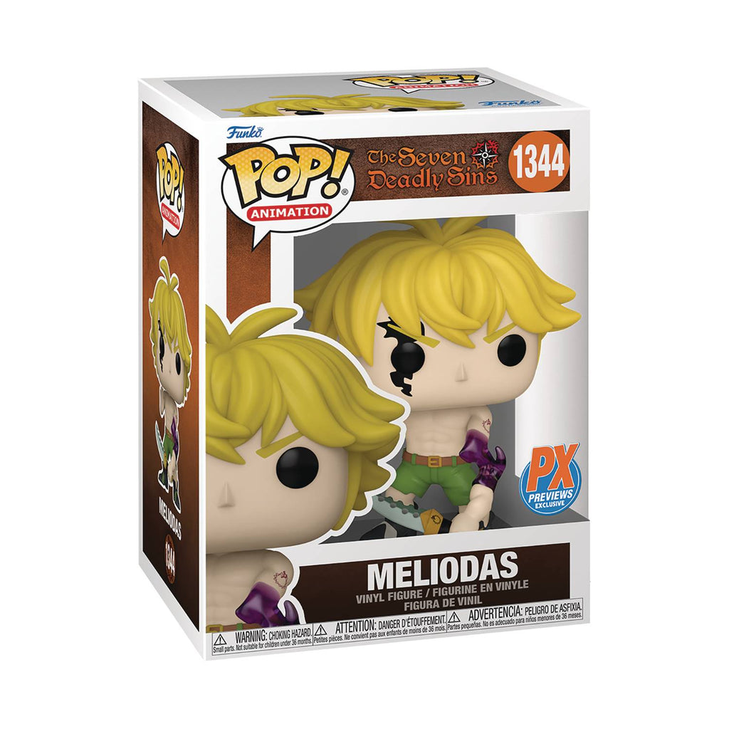 Funko Pop! Vinyl Seven Deadly Sins 1344 Meliodas (Exclusive)