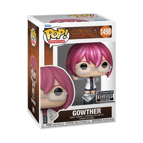 Funko Pop! Vinyl Seven Deadly Sins 1498 Gowther (Diamond Glitter) (Exclusive)