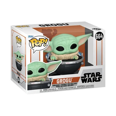 Funko Pop! Vinyl Star Wars 664 Grogu in Hoverpram