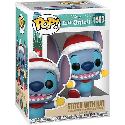 Funko Pop! Vinyl Disney 1503 Holiday Stitch with Hat