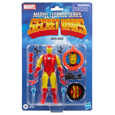 Marvel Legends Retro Secret Wars Iron Man