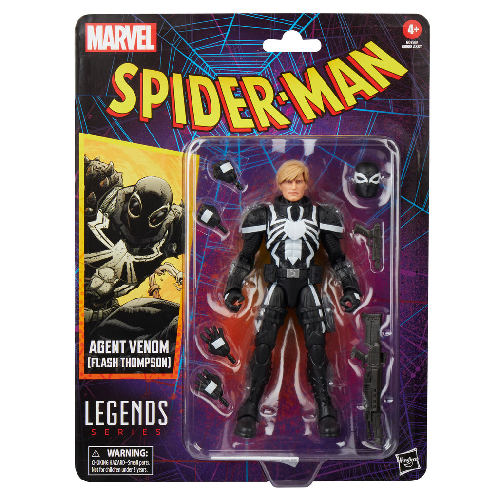 Marvel Legends Spider-man Retro Agent Venom (Flash Thompson)