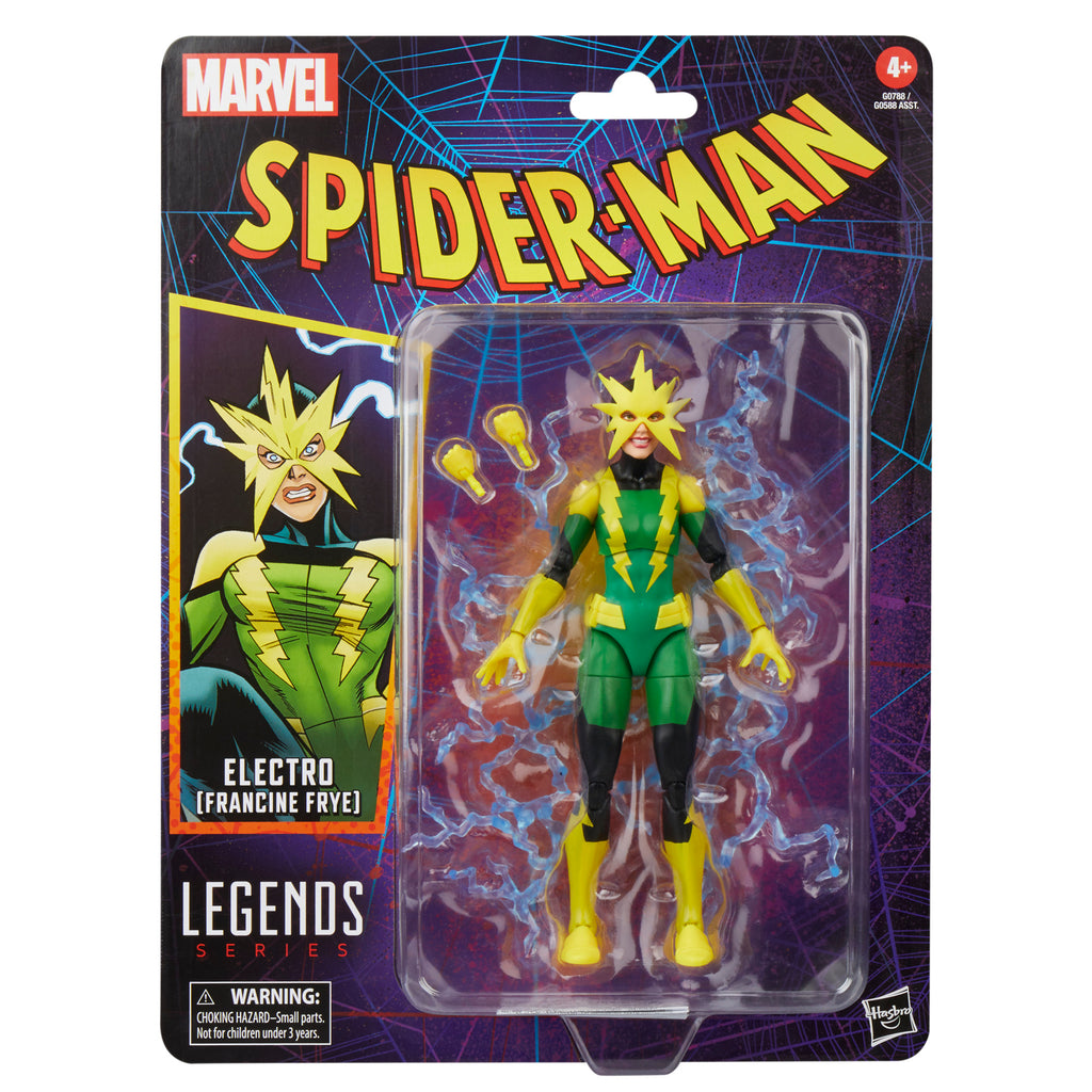 Marvel Legends Spider-man Retro Electro (Francine Frye)