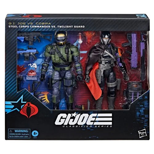 GI Joe Classified 141 Steel Corps Commander vs Twilight Guard