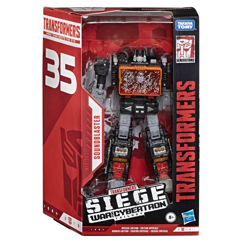 Transformers Siege Soundblaster (TFVADI8)