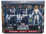 Marvel Legends Captain America SHIELD 3 pack