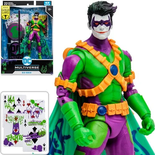 DC Multiverse Gold Label Red Robin - Jokerized