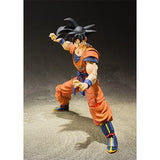 S.H. Figuarts Dragonball Z Goku A Saiyan Raised on Earth