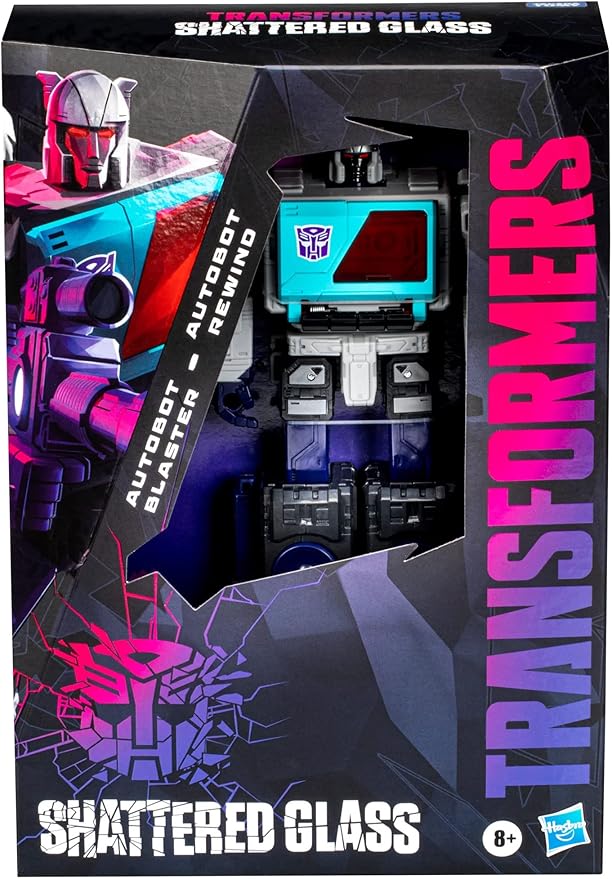 Transformers Shattered Glass Blaster and Rewind