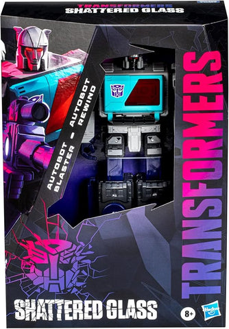 Transformers Shattered Glass Blaster and Rewind