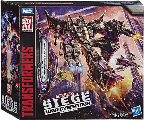 Transformers War for Cybertron Siege Phantomstrike Squadron (Skywarp) (TFVACK4)