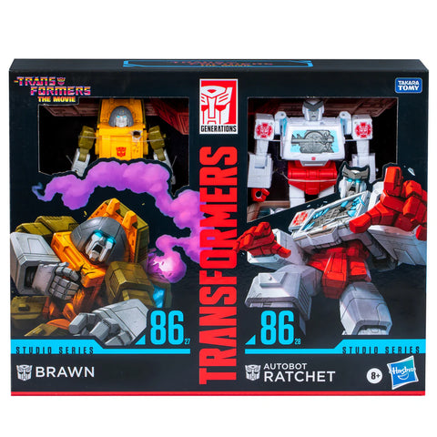 Transformers Studio Series 86 Brawn and Ratchet 2 pack