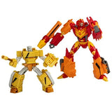 Transformers Generations Comic Book Edition Flame and Xaaron 2 pack