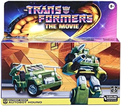 Transformers Generation 1 Reissue Hound (1986 movie retro packaging)