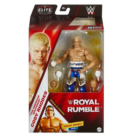 WWE Royal Rumble Elite 2025 Collection Cody Rhodes (Great Khali BAF)