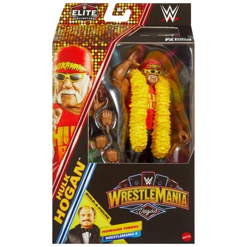 WWE Wrestlemania Elite 2025 Collection Hulk Hogan (Howard Finkel BAF)