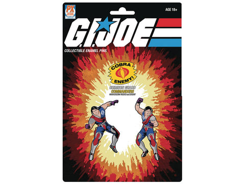 GI Joe SDCC exclusive pin set Crimson Guard Commanders