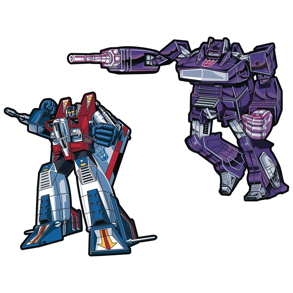 Transformers Retro Pin set (Starscream/Shockwave)