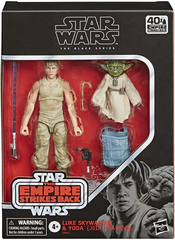 Star Wars The Black Series Luke Skywalker and Yoda (Jedi Training)